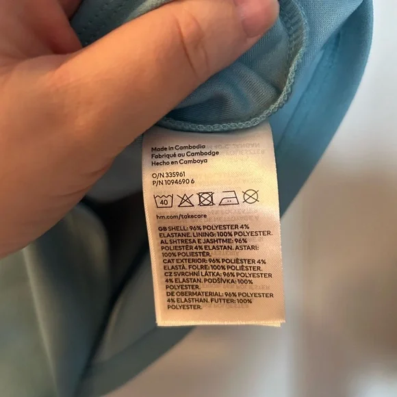 H&M Blue Tank Top - Picture 3 of 4